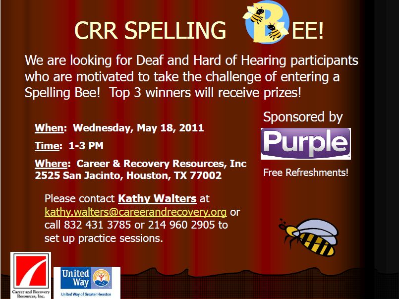 CRR SPELLING BEE2011