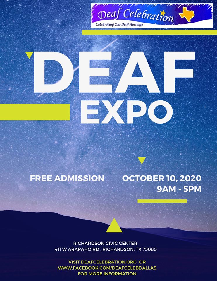 Deaf Celebration Expo 2020 is back! Mark Your Calendar! Deaf Network