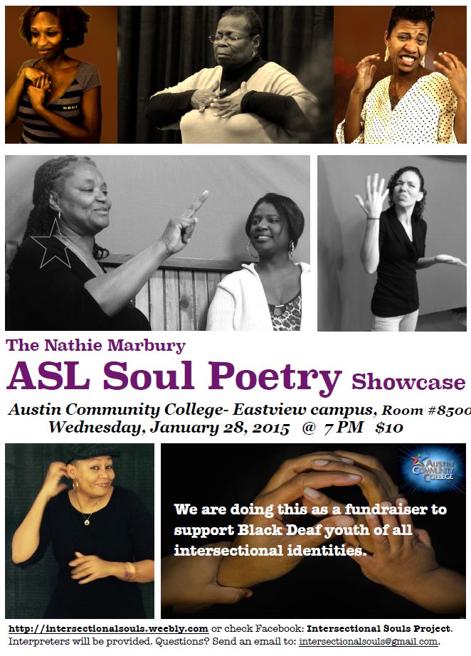 The Nathie Marbury ASL Soul Poetry Showcase 1/28/15 – Austin – Deaf ...