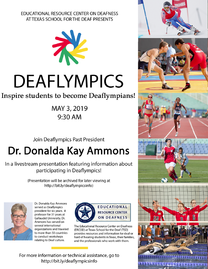 Deaflympics for the win with Dr Donalda Ammons – Austin – Deaf Network ...