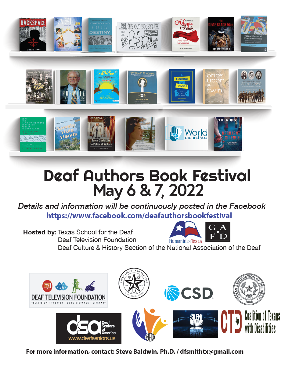 Deaf Authors Book Festival 2022 Deaf Network of Texas