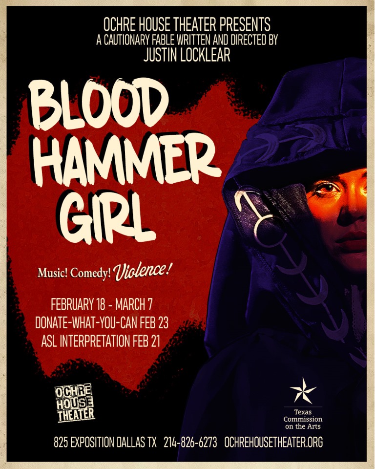 ASL INTERPRETED: Ochre House Theater BLOOD HAMMER GIRL 2/21/2026